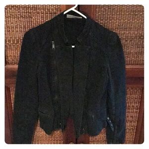 Jou jou Black denim moto jacket